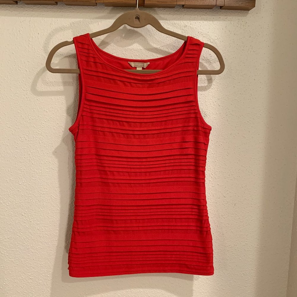 Banana Republic Sleeveless Blouse - Red